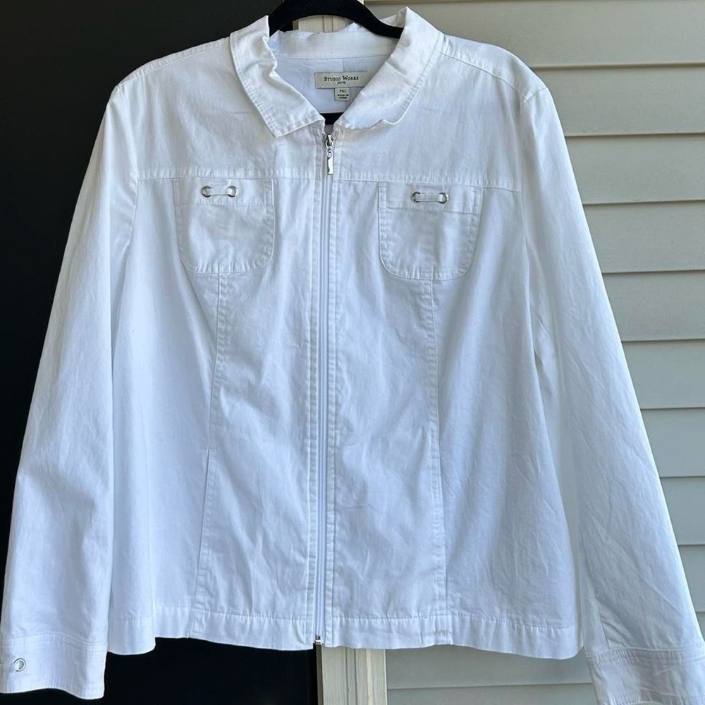 White jacket